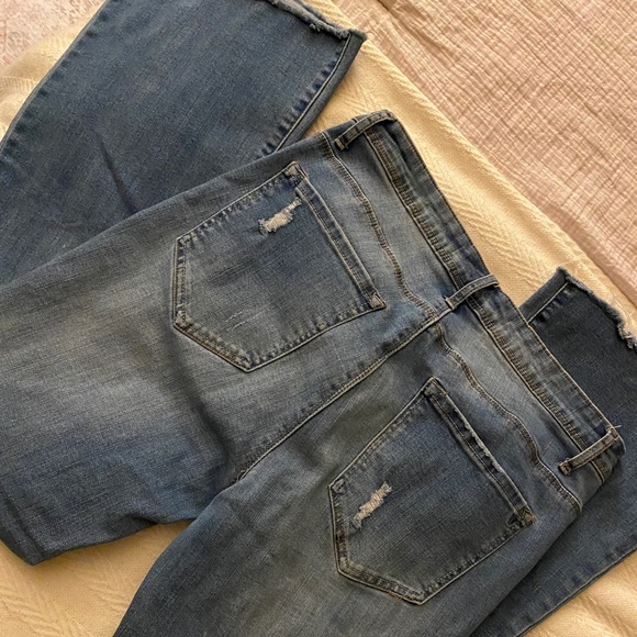 Tractr - Bootcut, Distressed Denim Jeans - Picture 2 of 5